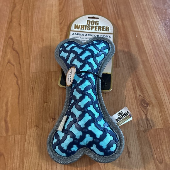 Dog Whisperer ~ Alpha Armor Bone ~ Dog Toy 9.5” - Picture 7 of 8